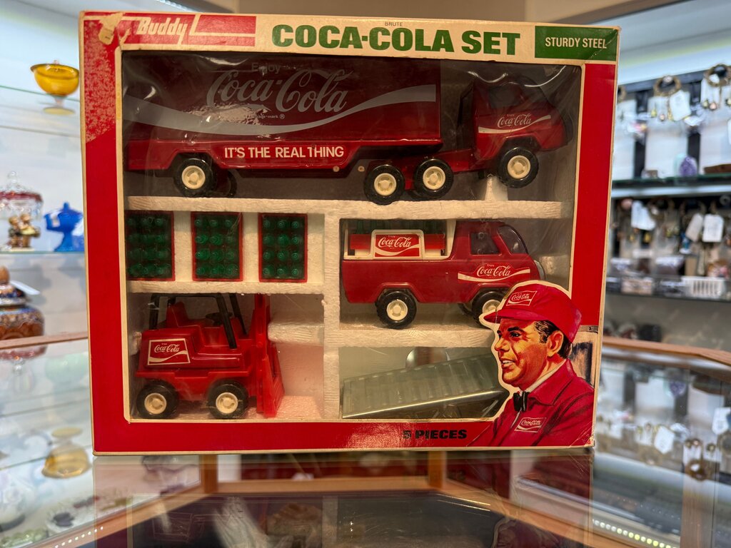 Buddy L Coca-Cola Truck Set