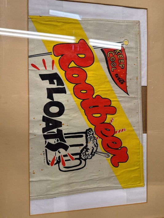 Vintage Rootbeer Floats Sign